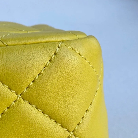 Authentic Chanel CoCo Crush Mini Bag Yellow - Picture 13 of 16